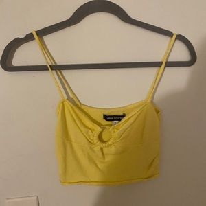 Urban outfitters yellow tank